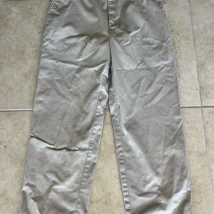 Haggar Men's Classic Straight-Leg Chino Pants - Light Khaki